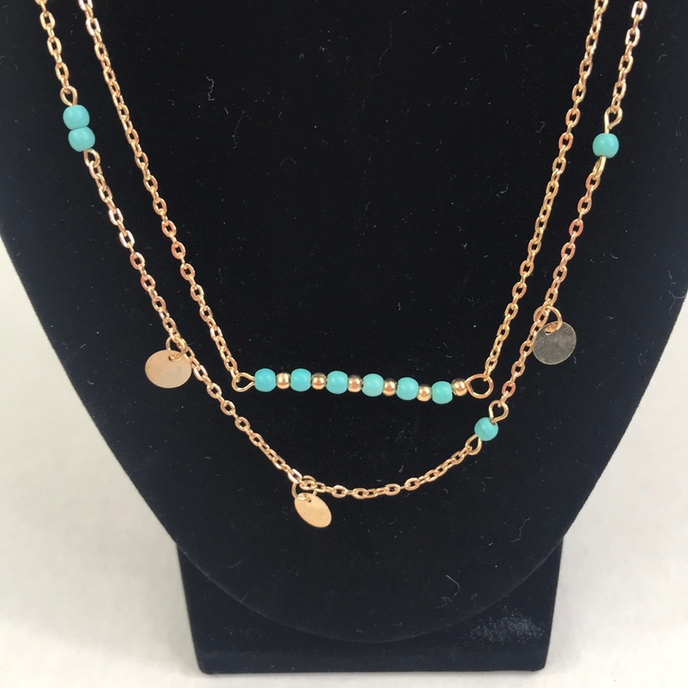 Gold 18” necklace NWOT - Picture 2 of 2
